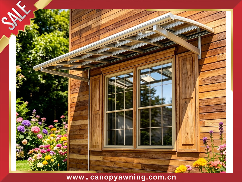 High quality backyard polycarbonate aluminum house patio terrace balcony shelter canopy awning