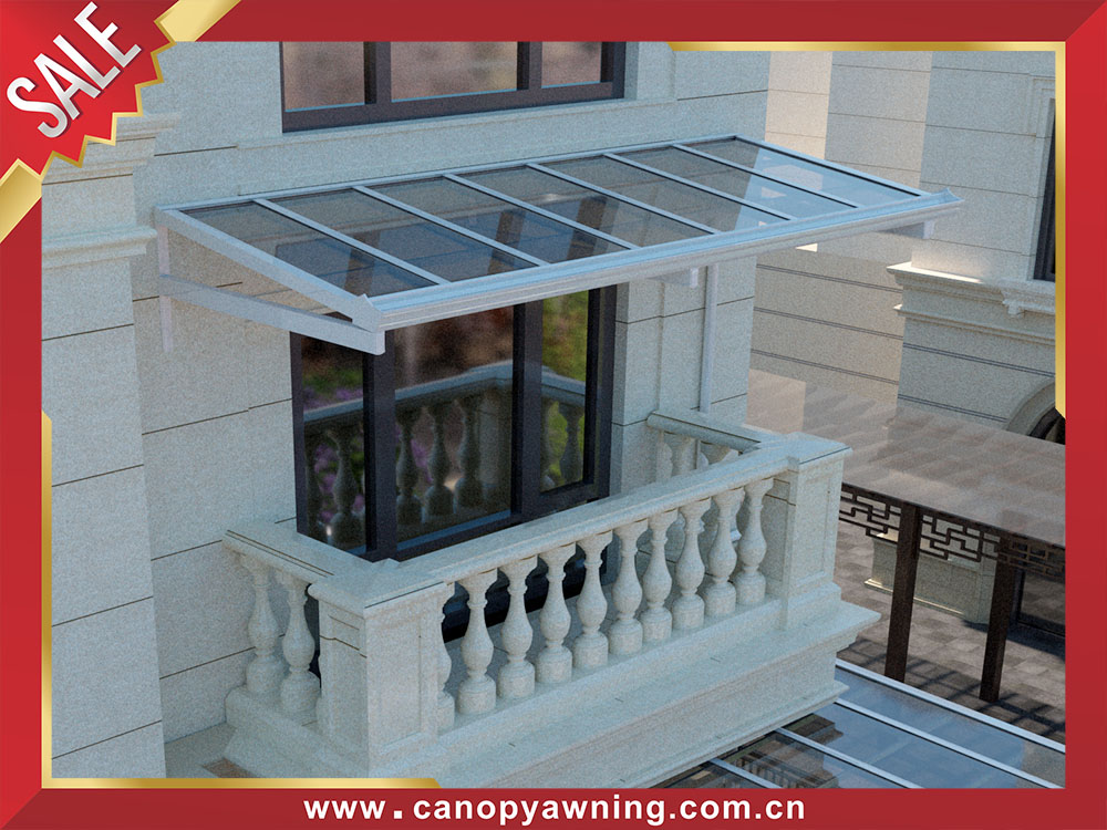 High quality backyard polycarbonate aluminum house patio terrace balcony shelter canopy awning
