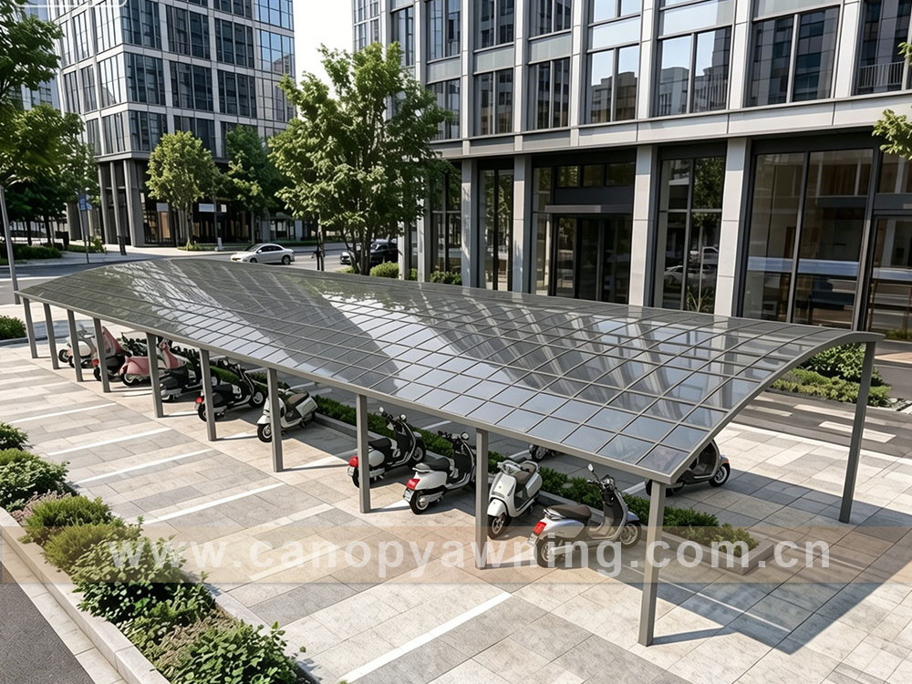 motorcycle bike bicycle parking shelter canopy awning motorcycle bike bicycle parking shelter canopy awning
