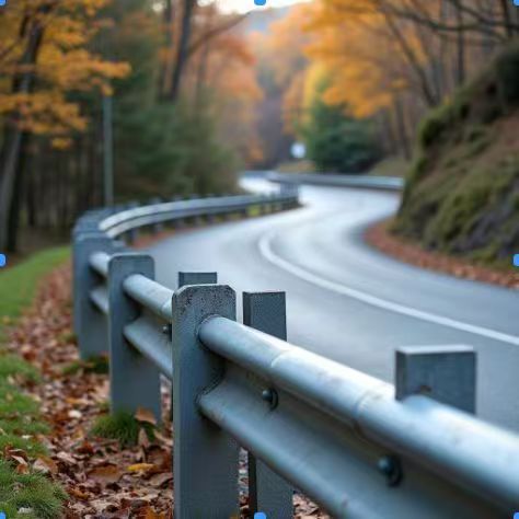 Highway Guardrail Beam