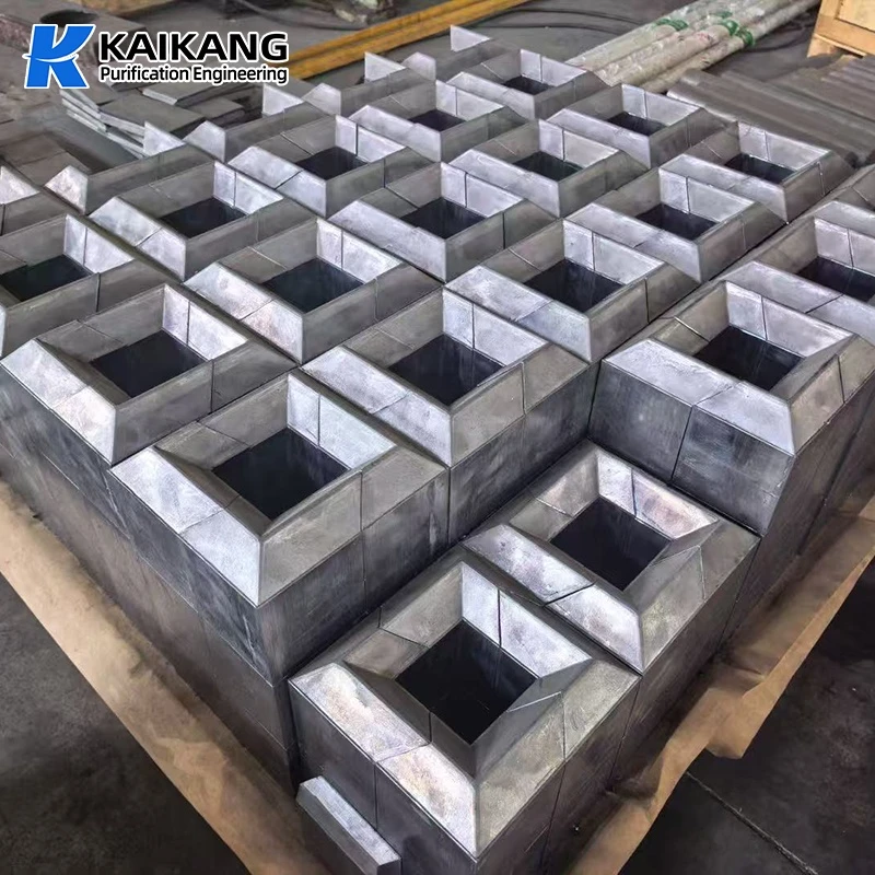 Industrial electrolytic lead bricks, irregularly shaped counterweight bricks