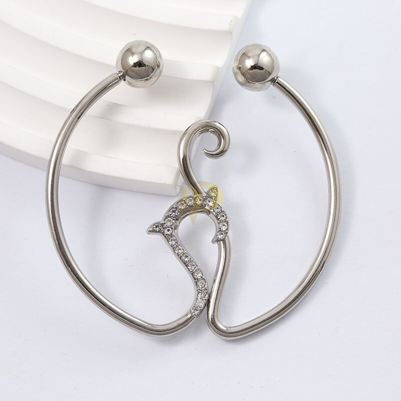 Khóa đóng dạng tròn cho trang phục bơi