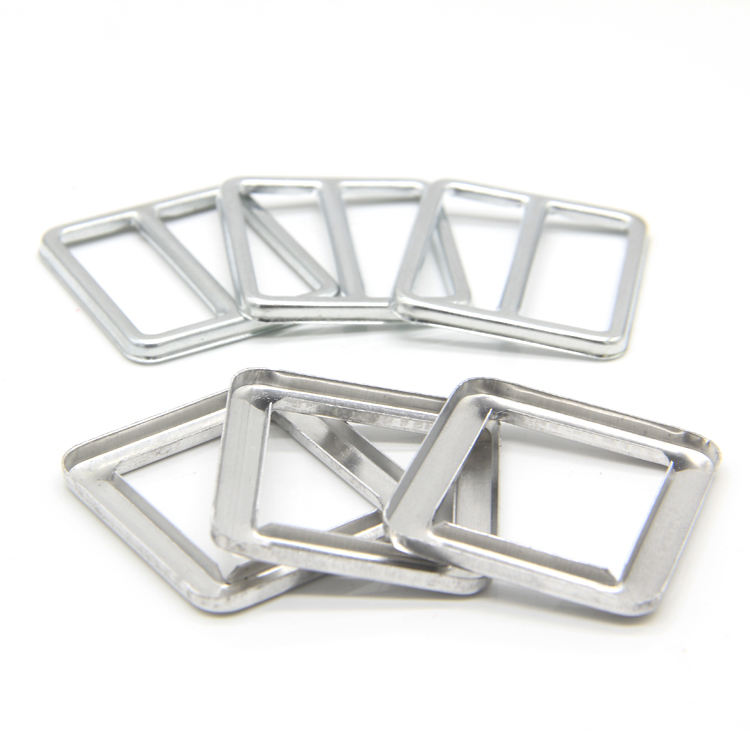 Wholesale 4cm square belt buckle, blank metal aluminum buckle belt, fashion custom women's fabric buckle, outer belt