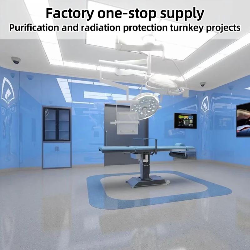 Turnkey projects for Class 100-100,000 cleanroom hospitals