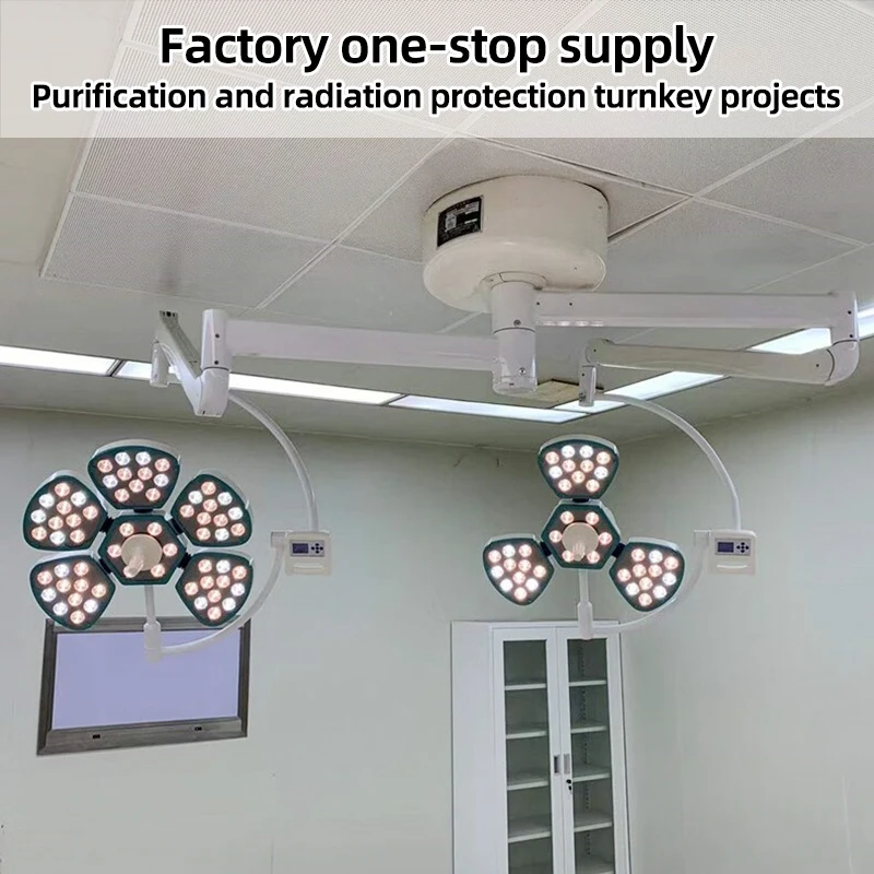 Hospital Lighting, Shadowless LED Ceiling Mount Surgical Lights