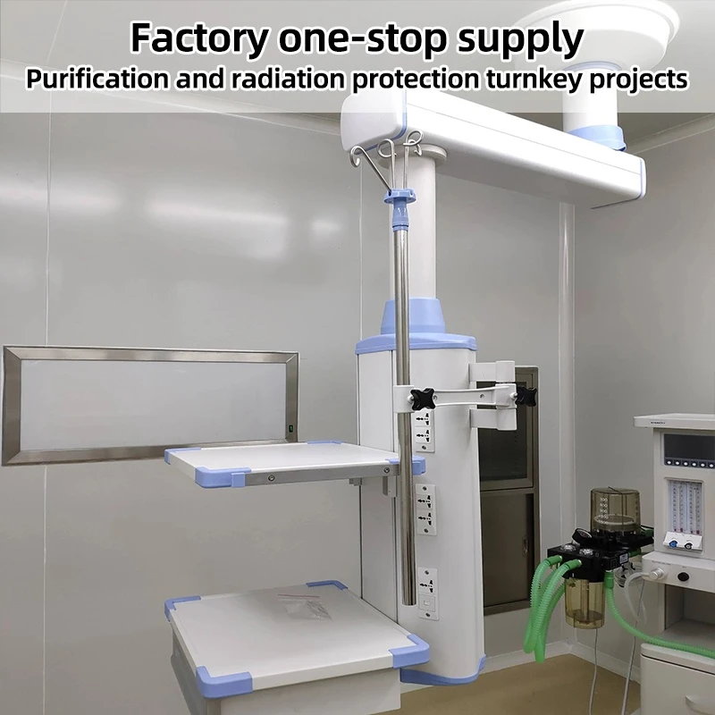 Suitable for hospital operating room dual-arm ceiling systems