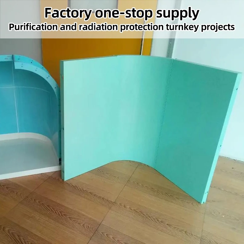 Medical double-layer electrolytic steel wall panel