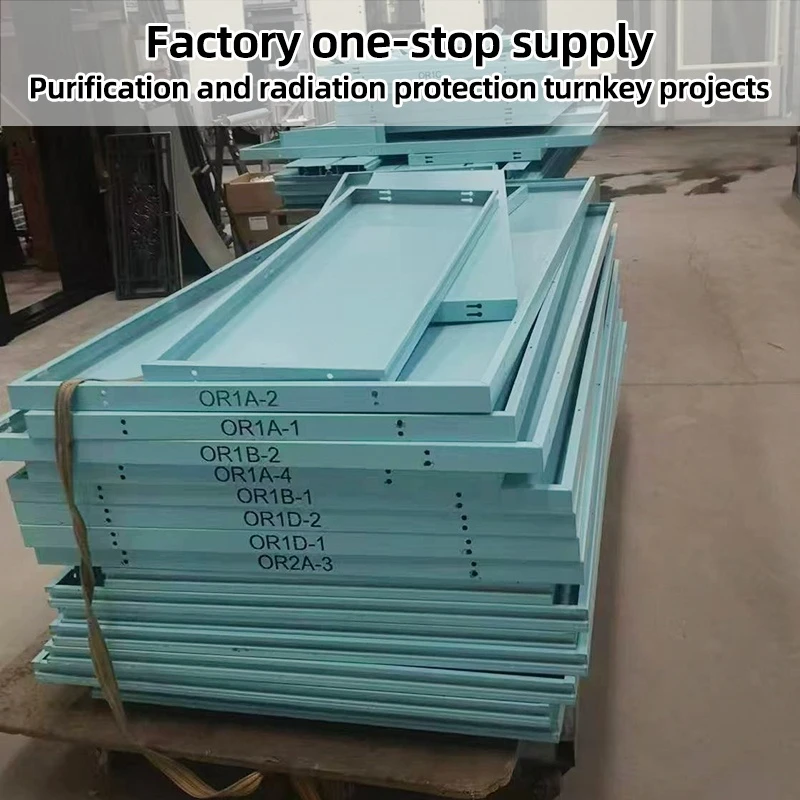 Medical double-layer electrolytic steel wall panel