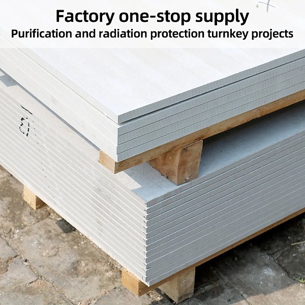 Barium sulfate plate