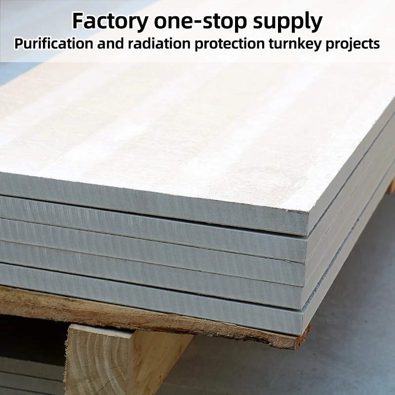 10mm, 12mm, 15mm radiation-shielding barium sulfate boards for hospitals