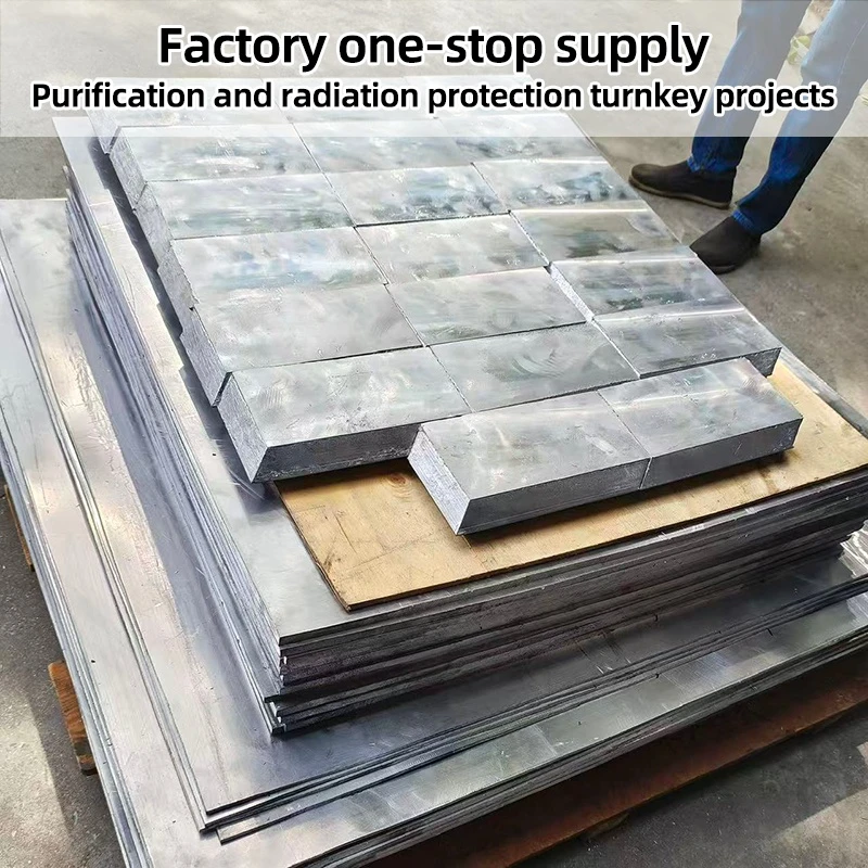 High purity 99.97% lead bricks, suitable for industrial X-rays