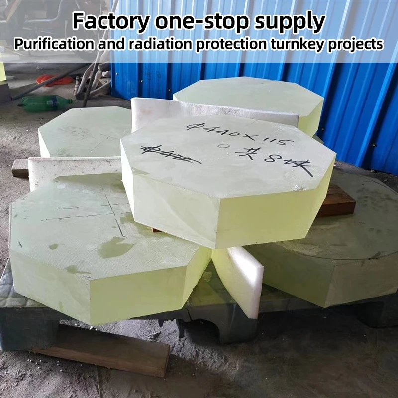 Customized lead glass for X-ray/CT rooms