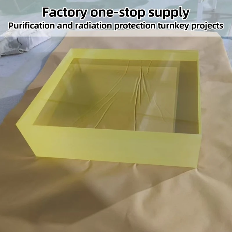 Wholesale high-quality medical X-ray radiation shielding lead glass