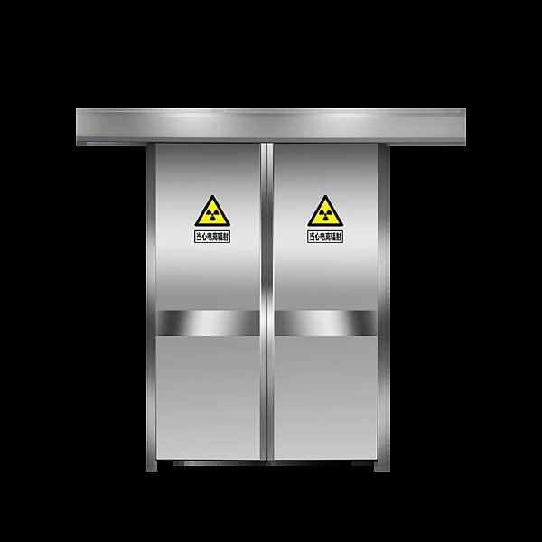 Electric sliding lead door