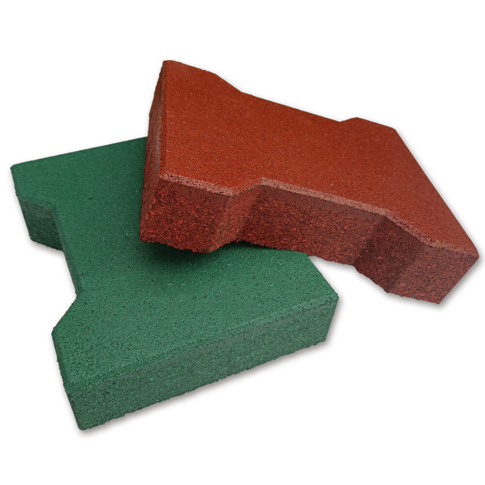 I-Shaped rubber brick                                               