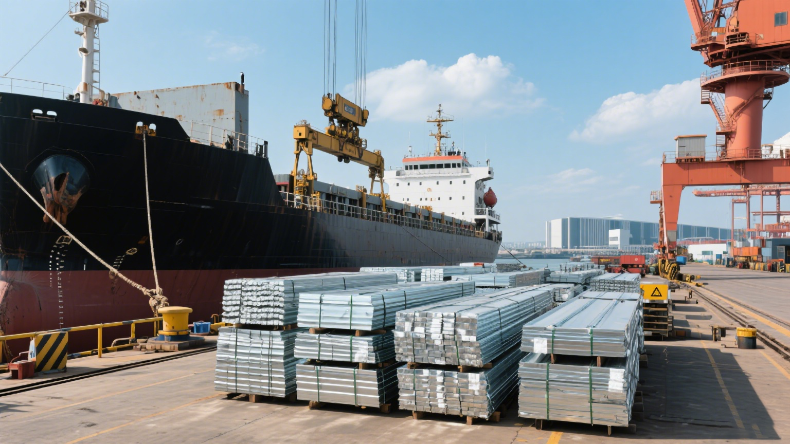 Safe transportation guarantees quality and injects new impetus into Zhongxiang Steel's steel exports