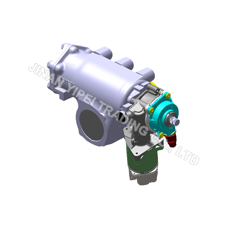 DZ9X189430103 Caja de Dirección Hidráulica de Bolas Recirculantes con Control Eléctrico SHACMAN