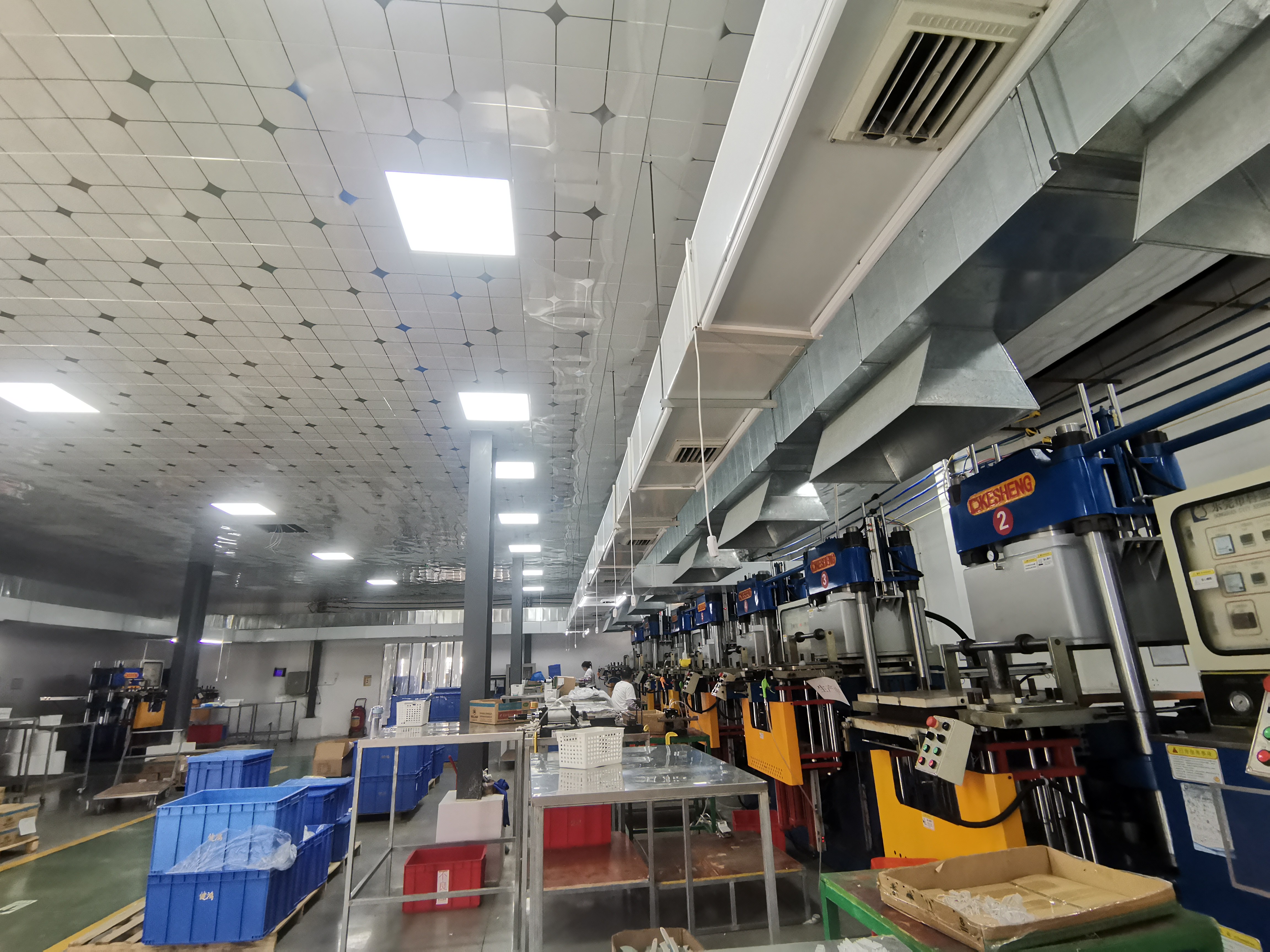 Ceiling ducted type industrial AC
