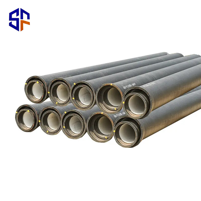 Factory Supply ISO2531 EN545 EN598 DCI K9 C40 C30C25 DN100 DN300 DN400 DN1000 Ductile Iron Pipe For Drink Water Pipelines