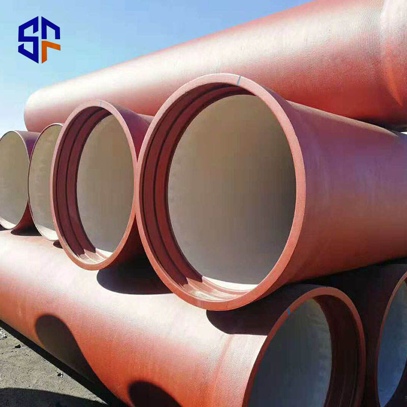 Factory Supply ISO2531 EN545 EN598 DN100 DN125 DN150 DN300 DN400 DN600 Ductile Cast Iron Pipe Tube For Water