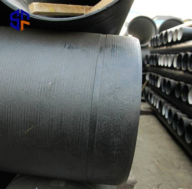 High Quality K7, K8, K9 DCI Spigot Socket Pipe Ductile Cast Iron Pipe