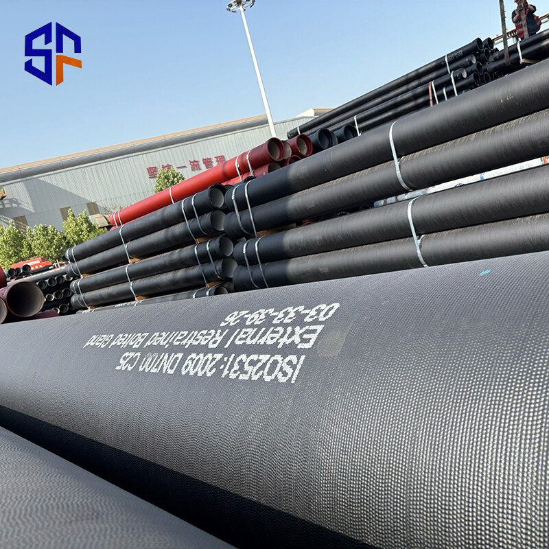 Ductile Iron Pipes Socket Spigot K7 Price List with Cement Lining Weights Uae Prices Per Ton Per Meter 450mm Pn16