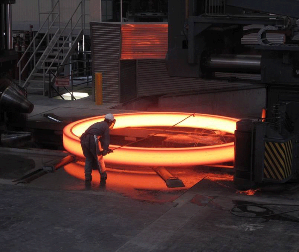 Performance characteristics of flat forging machine