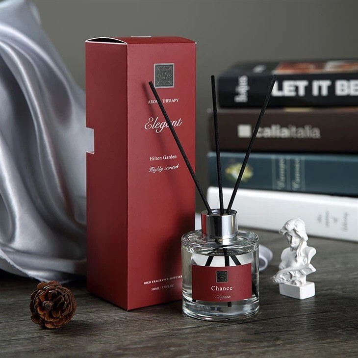 4 Colors Glass Reed Diffuser
