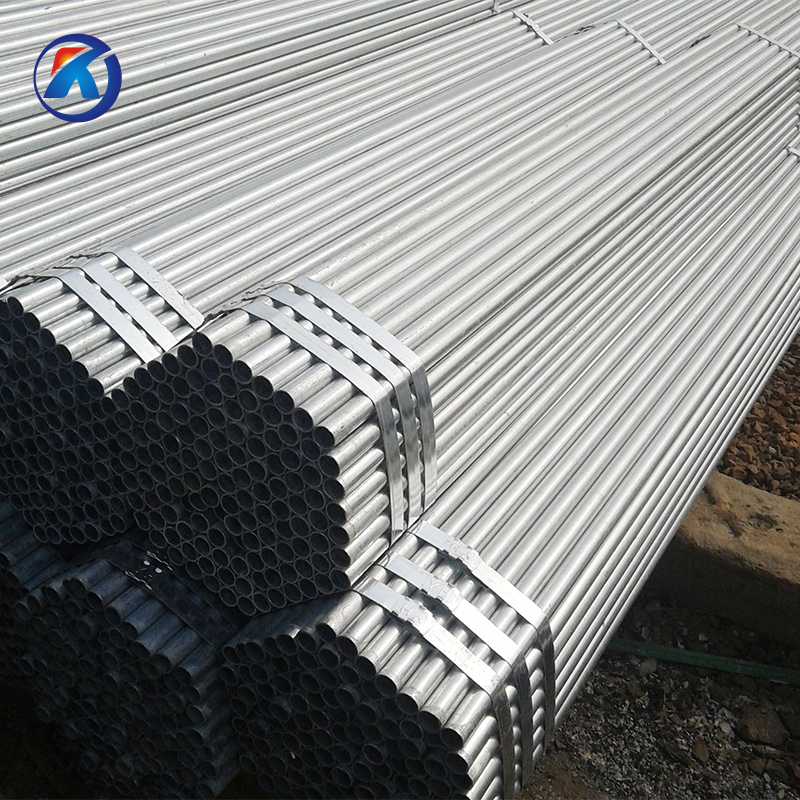 DN15 Galvanized Round Pipe