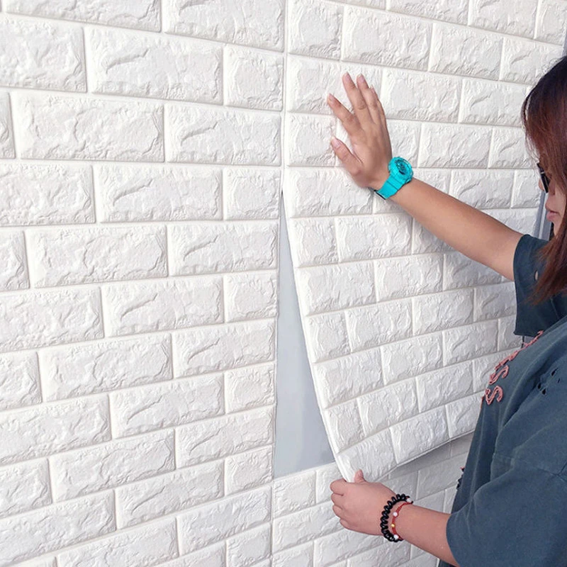 Cladding Panel Stickers Brick Wall Sticker-3D Self-Adhesive Decorative Wall Panel-Shanghai ...