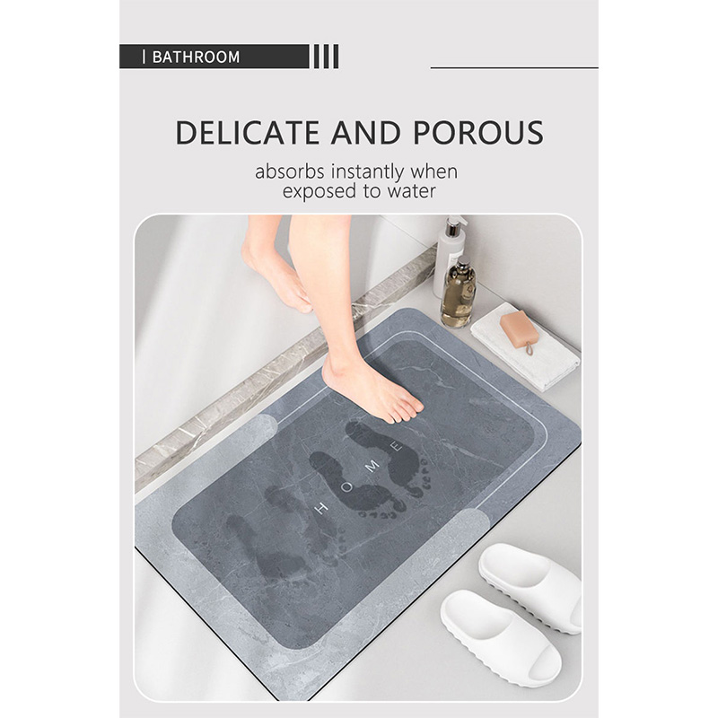 Diatom Mud Floor Mat-Diatom Mud Bath Mat for Home Use