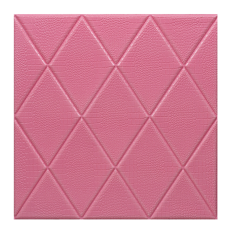 3D Leather Foam Wall Stickers – Peel & Stick Panels