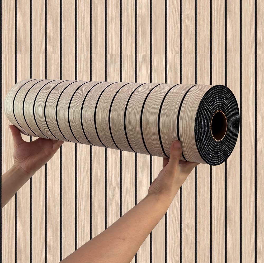 3D Grille Pattern Wall Sticker