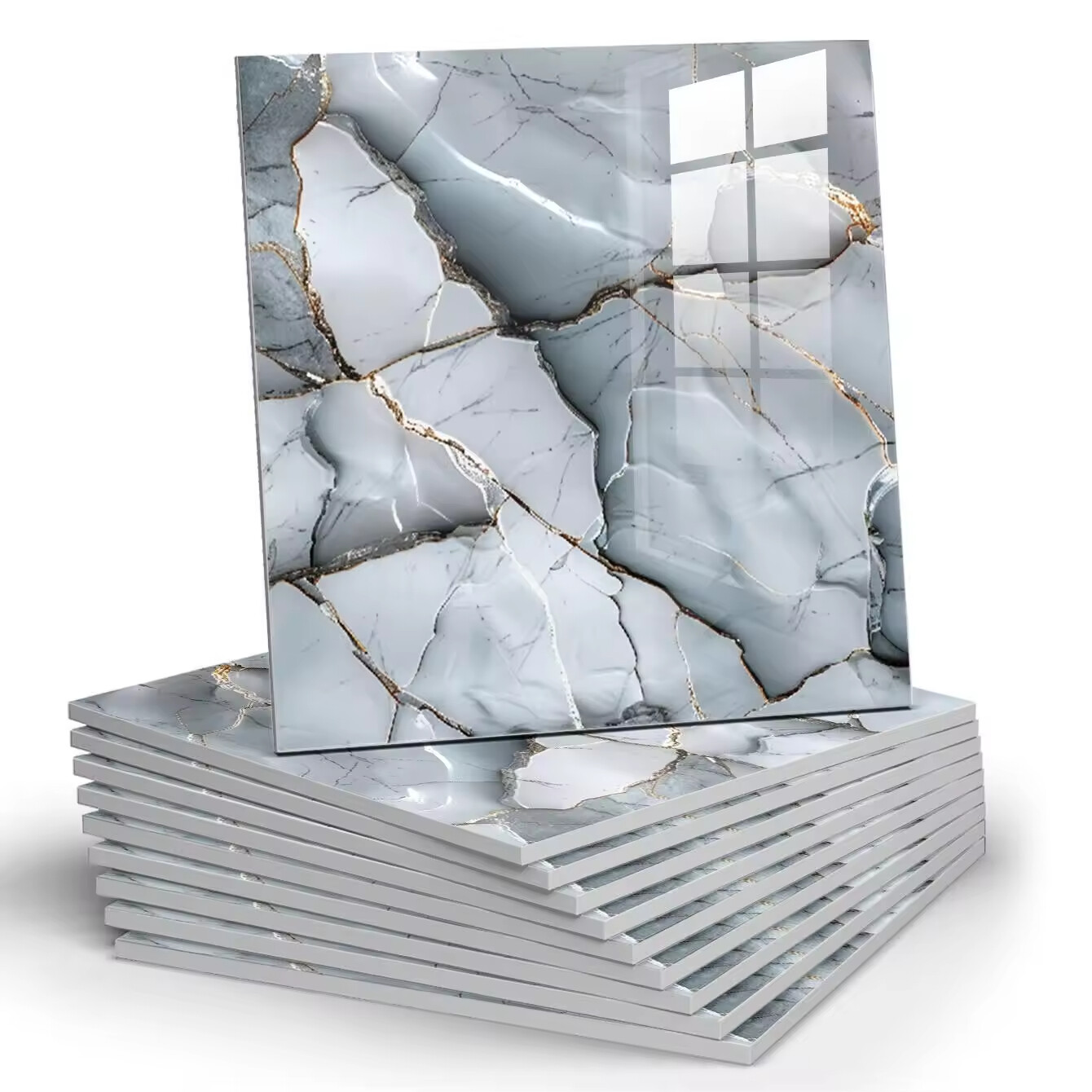 Peel and Stick Marble Wallpaper - Removable Decal for Kitchen & Bathroom