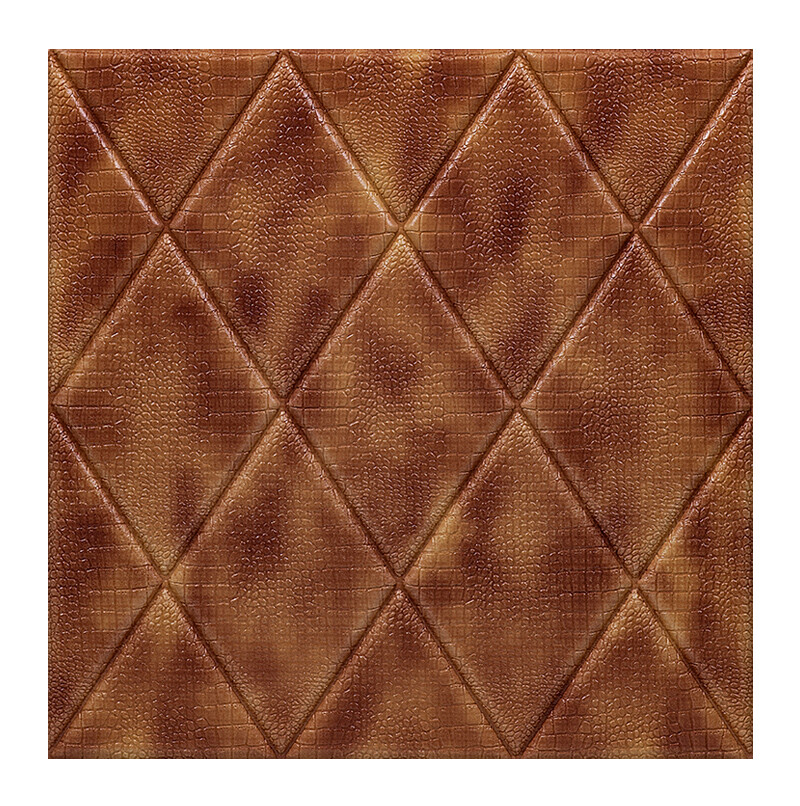 Modern 3D Leather Effect Wall Stickers