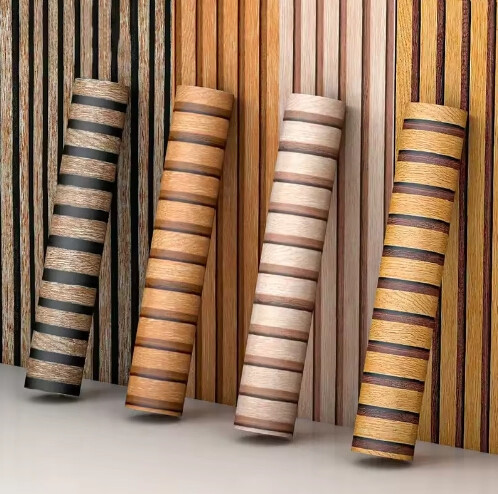 Grooved Fluted Wall Sticker | 3D Grille Peel & Stick Panel