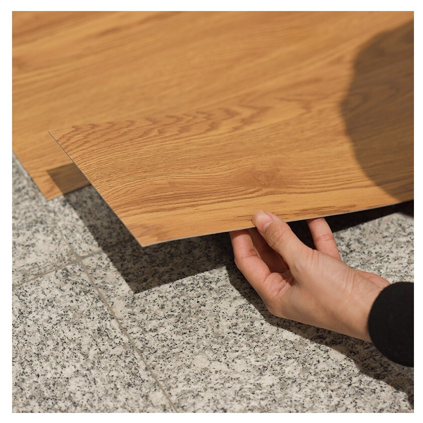 Peel and Stick LVT Self Adhesive Floor Sticker for Home