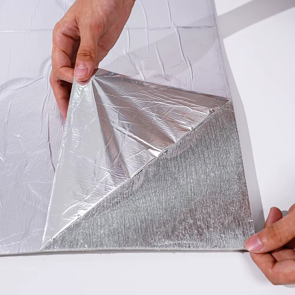 Self Adhesive 3D Leather Wall Sticker Decorative Panel