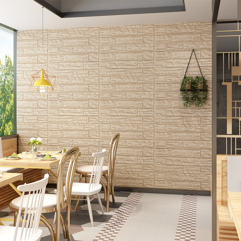 PE Foam Wall Sticker Panels | 3D Brick Design for Any Room