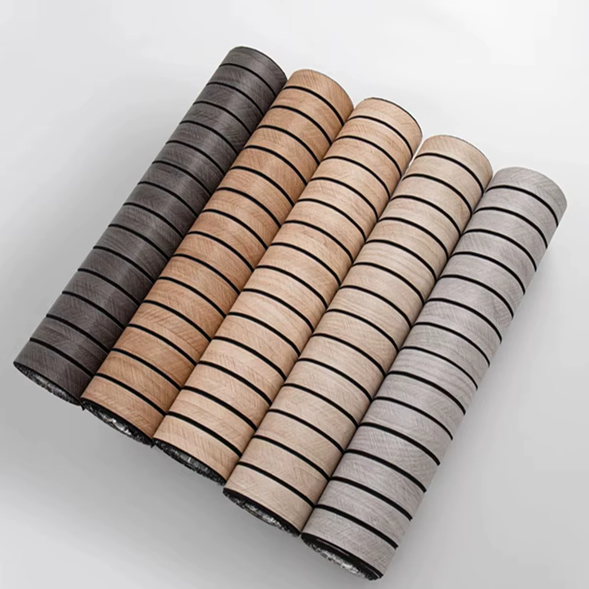 Grille Wall Sticker – Modern 3D PVC Fluted Panels