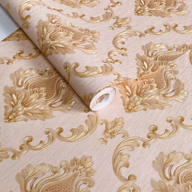 Luxury 3D Embossed Wallpaper