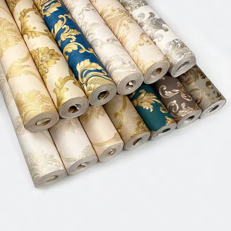 Luxury 3D Embossed Wallpaper