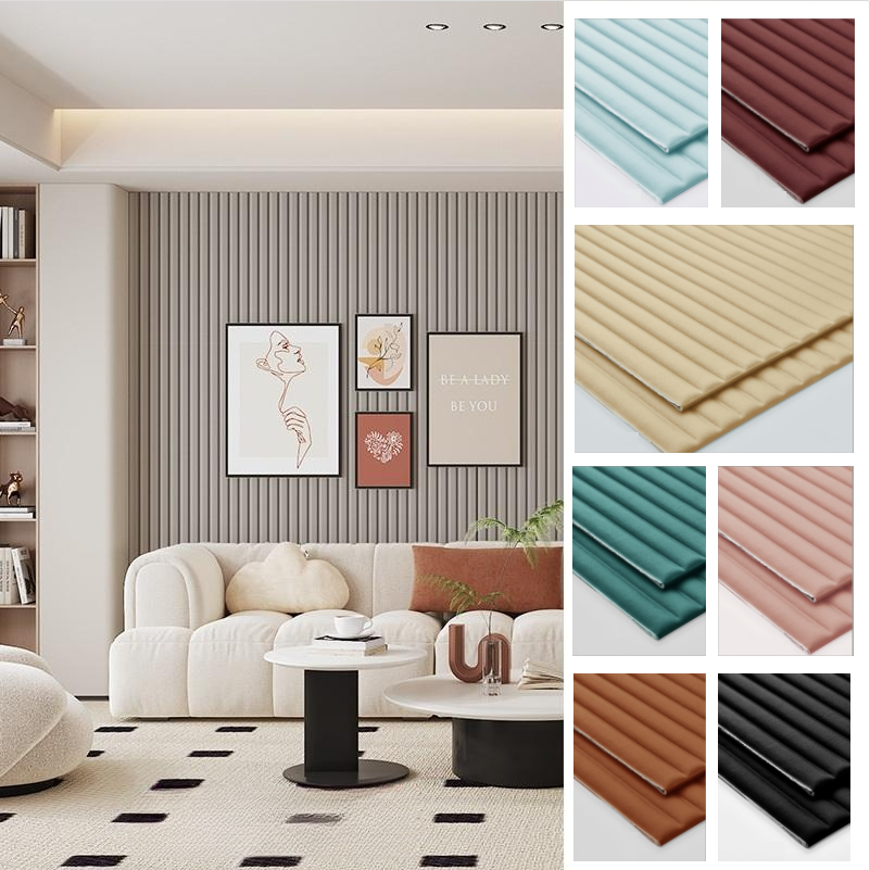 High-Quality Leather Velvet Wall Stickers | Ideal for Home and Office Walls