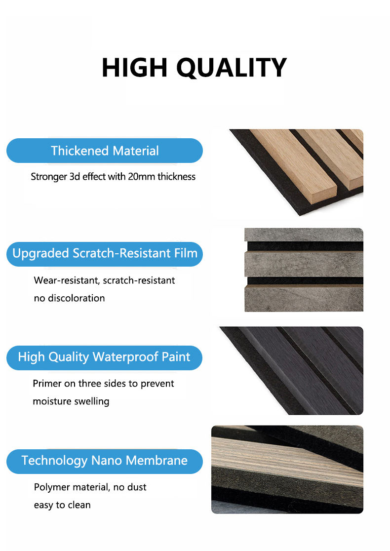 MDF Acoustic Wall Panels – Soundproofing Solutions Made Easy