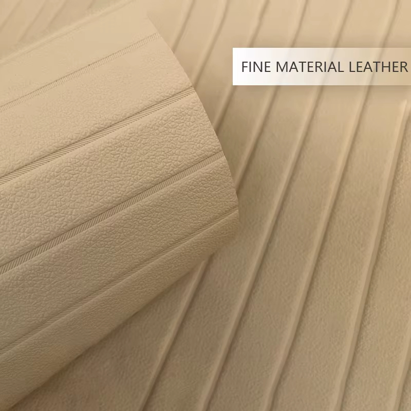 Waterproof & Anti-Collision Self-Adhesive Leather Wall Panels for Kindergartens