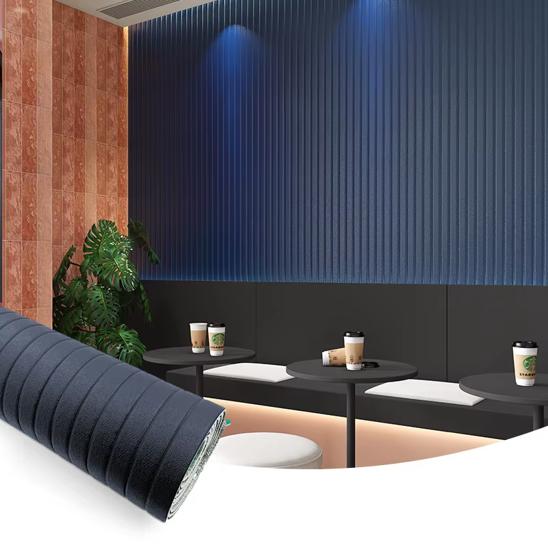 Waterproof & Anti-Collision Self-Adhesive Leather Wall Panels for Kindergartens