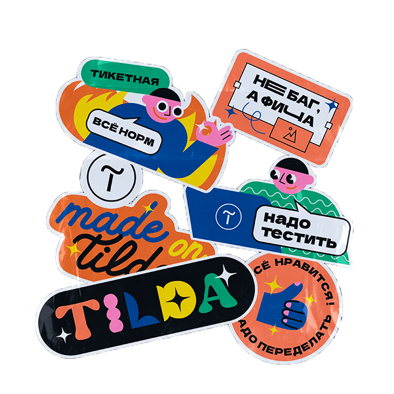 CustomCut Full Color Sticker