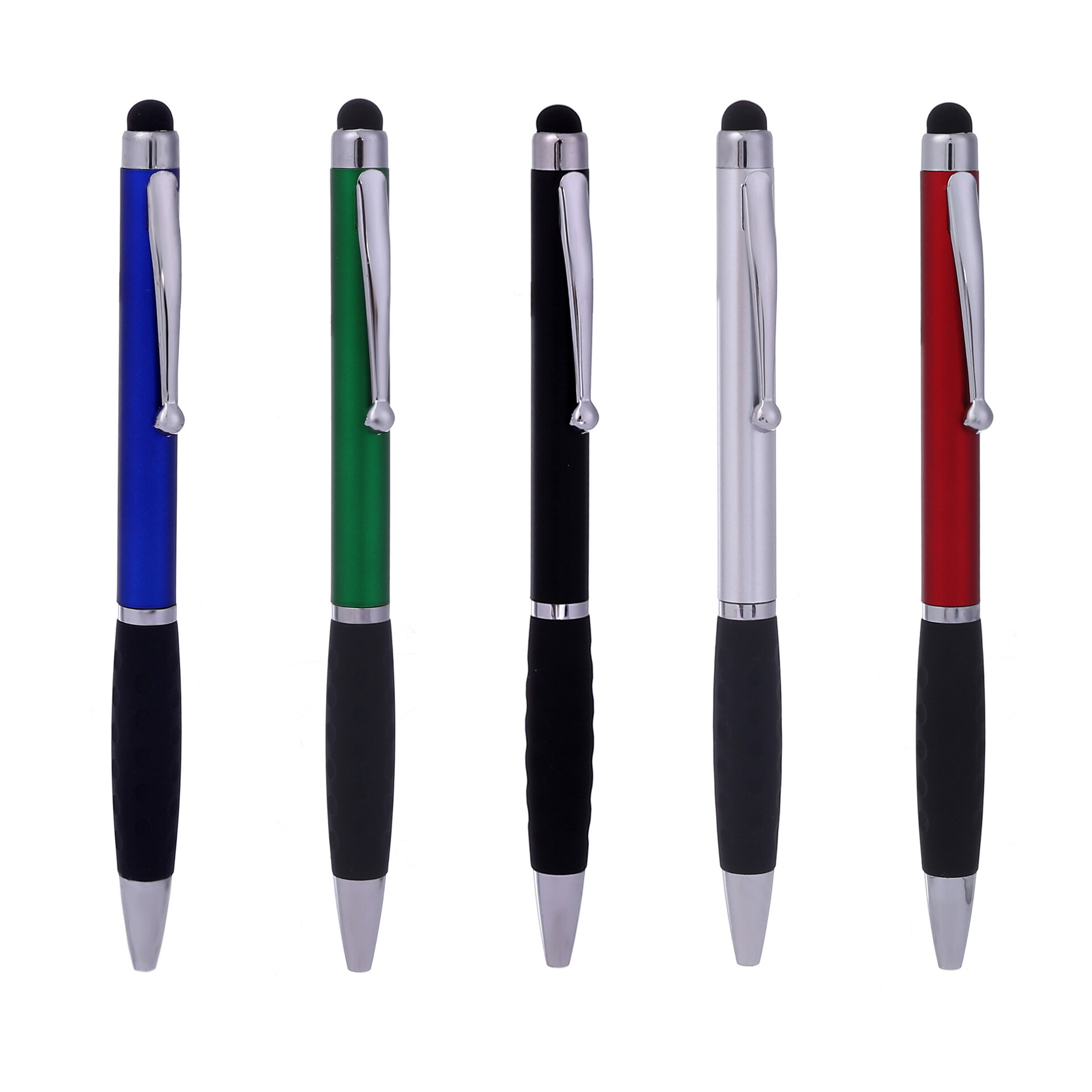 Slender Stylus Twist Pen - Metallic