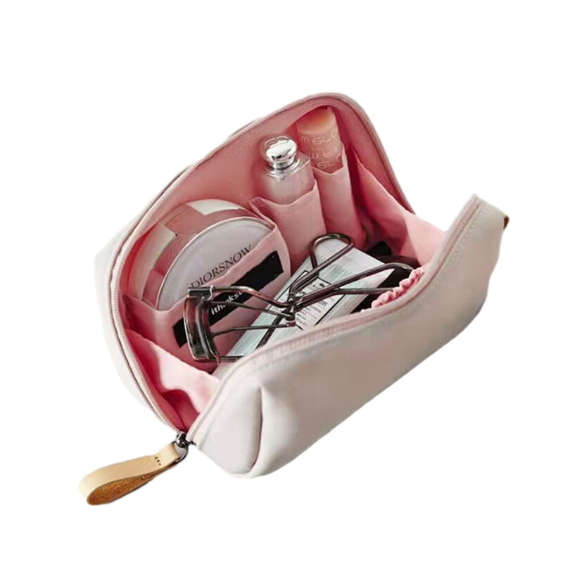 Double Zipper Cosmetic Bag