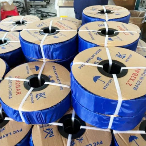 Plastic-coated water hose